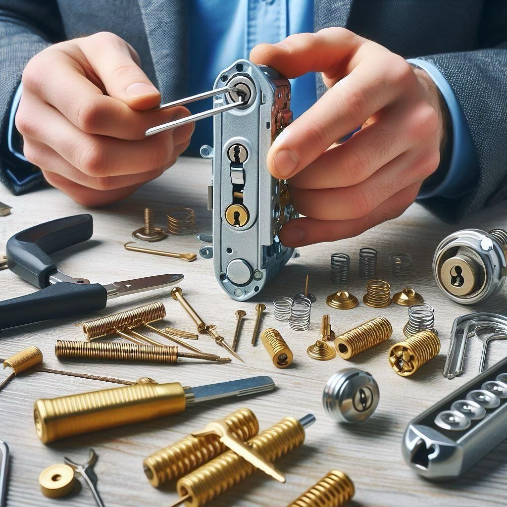 Keys and lock detail